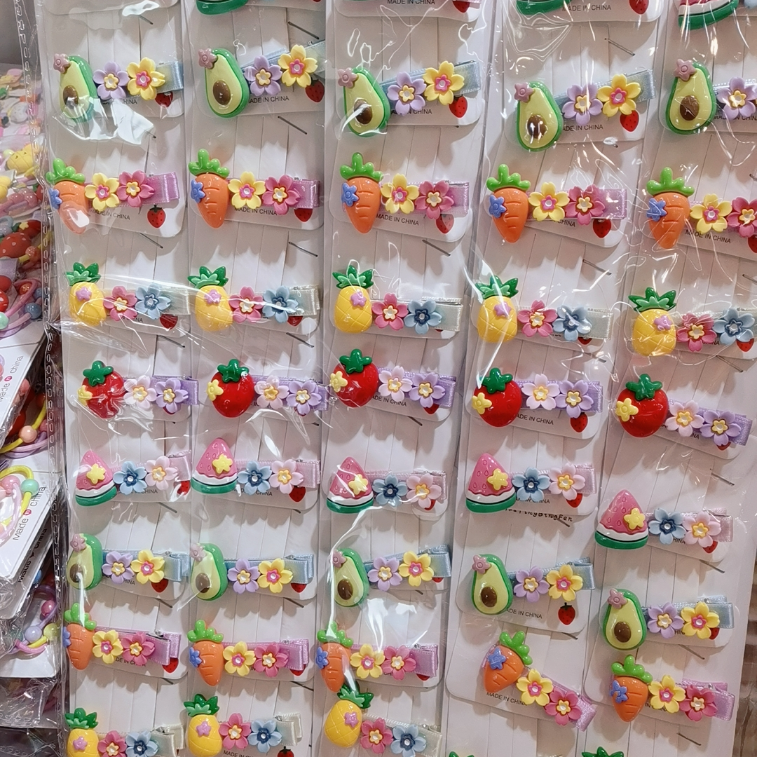 Colorful Flower Shadow Hair accessories for children 440
