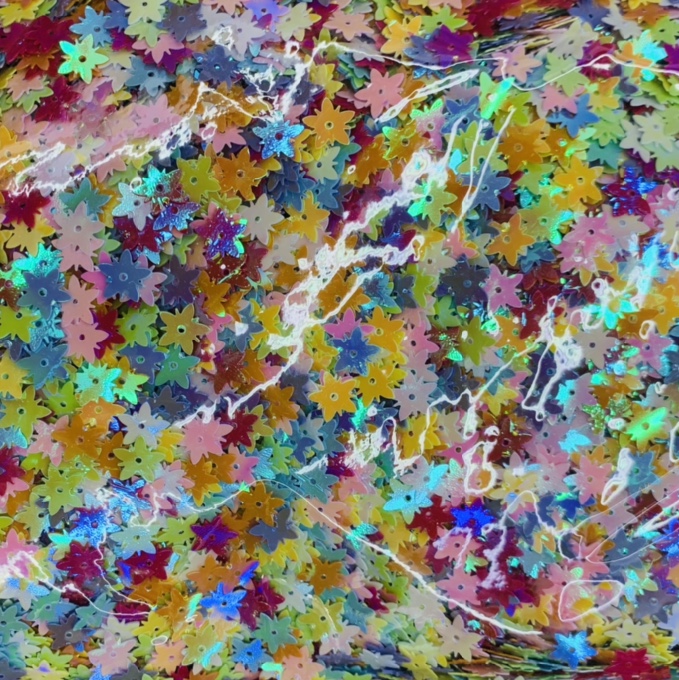 9m草花幻彩亮片 史莱姆填充物 混色 超超 111