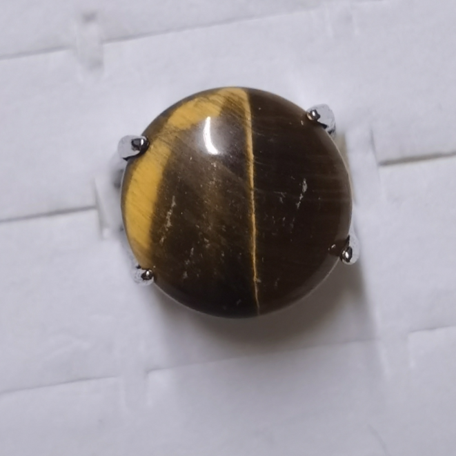Pop jewelry, natural stone ring, Japanese and Korean pop jewelry 1