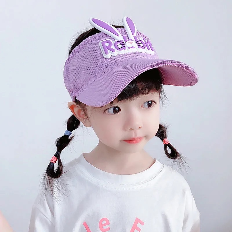 Children's Empty Top Hat Cartoon Rabbit Shade Cap In Children's Summer Uv Protection Sun Hat Baby Wings Application Scenario