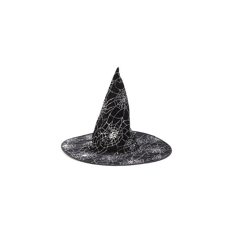 Halloween hats, gold powder witch hats, masquerade party witch hats, cosplay magic wizard hats are in stock Item Picture