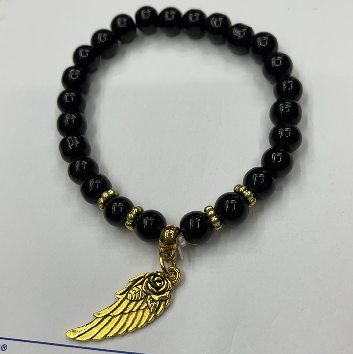 Wooden bead bracelet for men and women