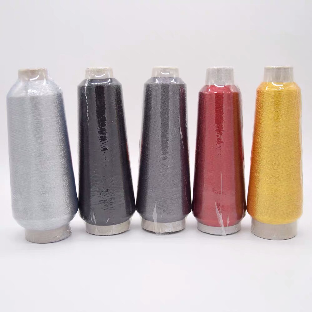 50D75D彩色超细金银线手工DIY金属线 亮金色金属丝电脑绣花金丝线