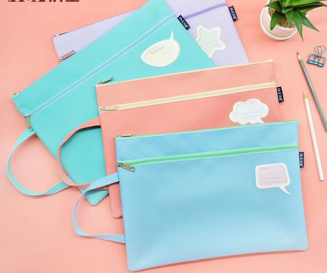A4 file bag, document bag, student bag Application Scenario