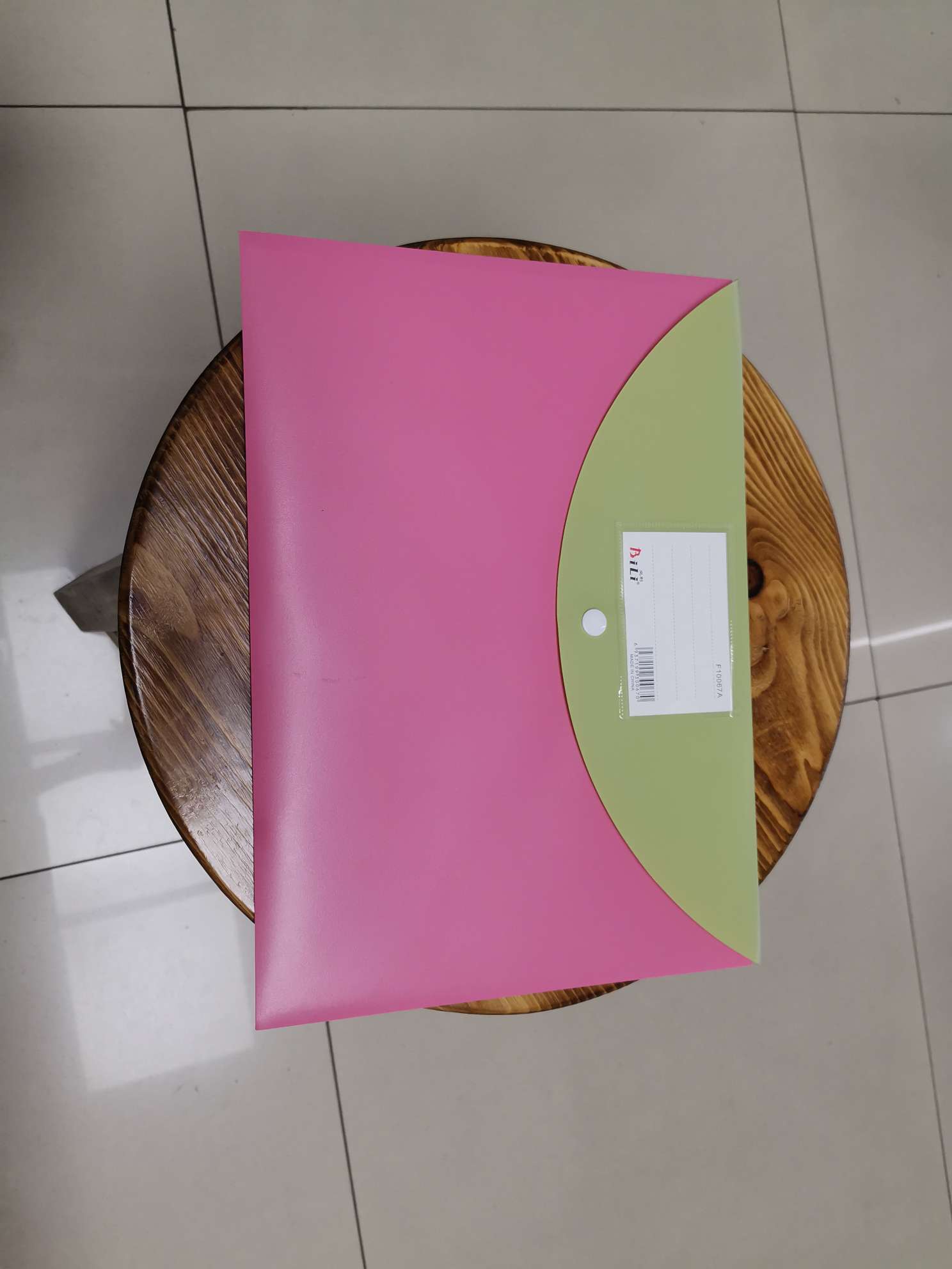 F10067A红色文件袋详情图1