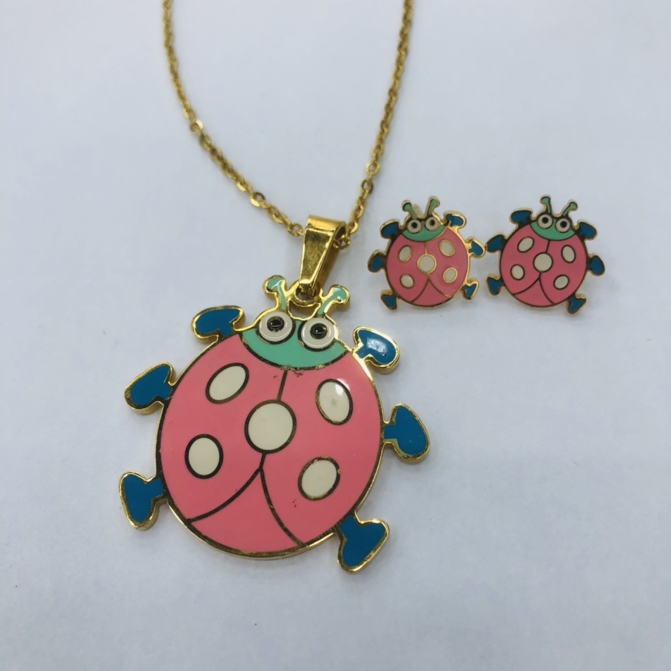 بدلة قطرات الزيت الخنافس 🐞 الطراز سلسلة Han Ban الترقوة