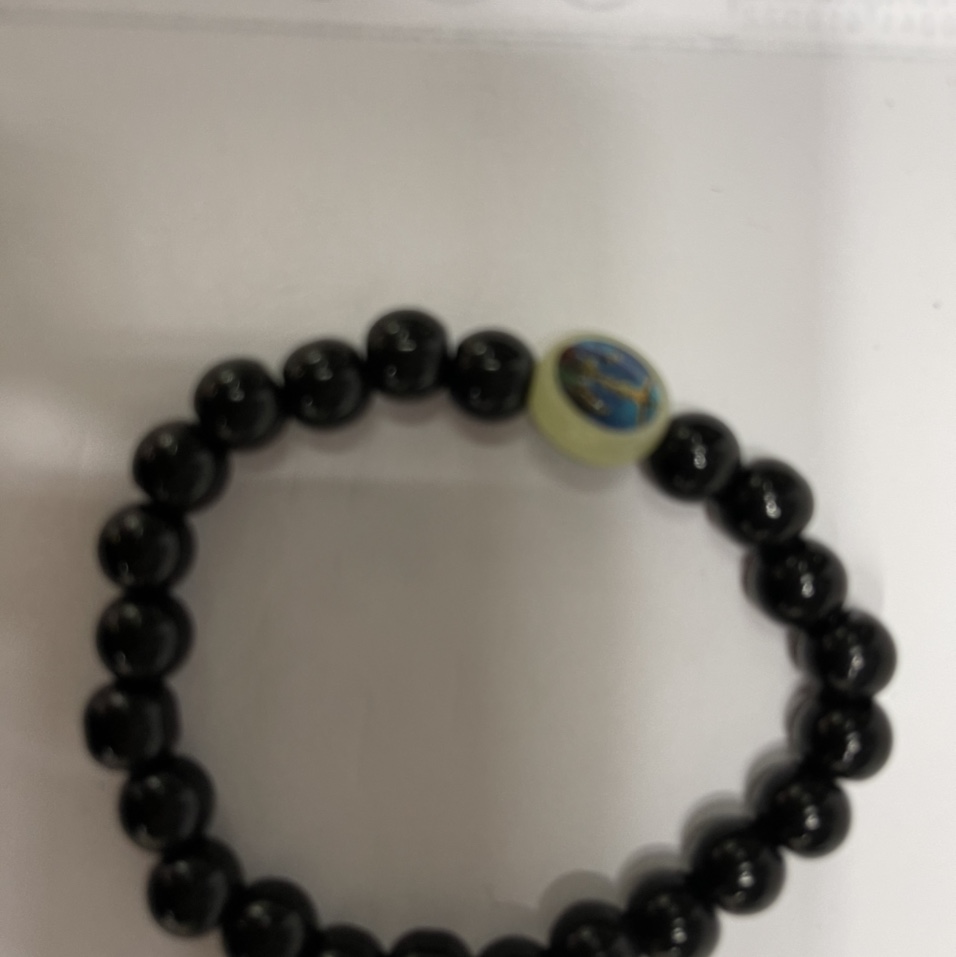 Black bracelet to match