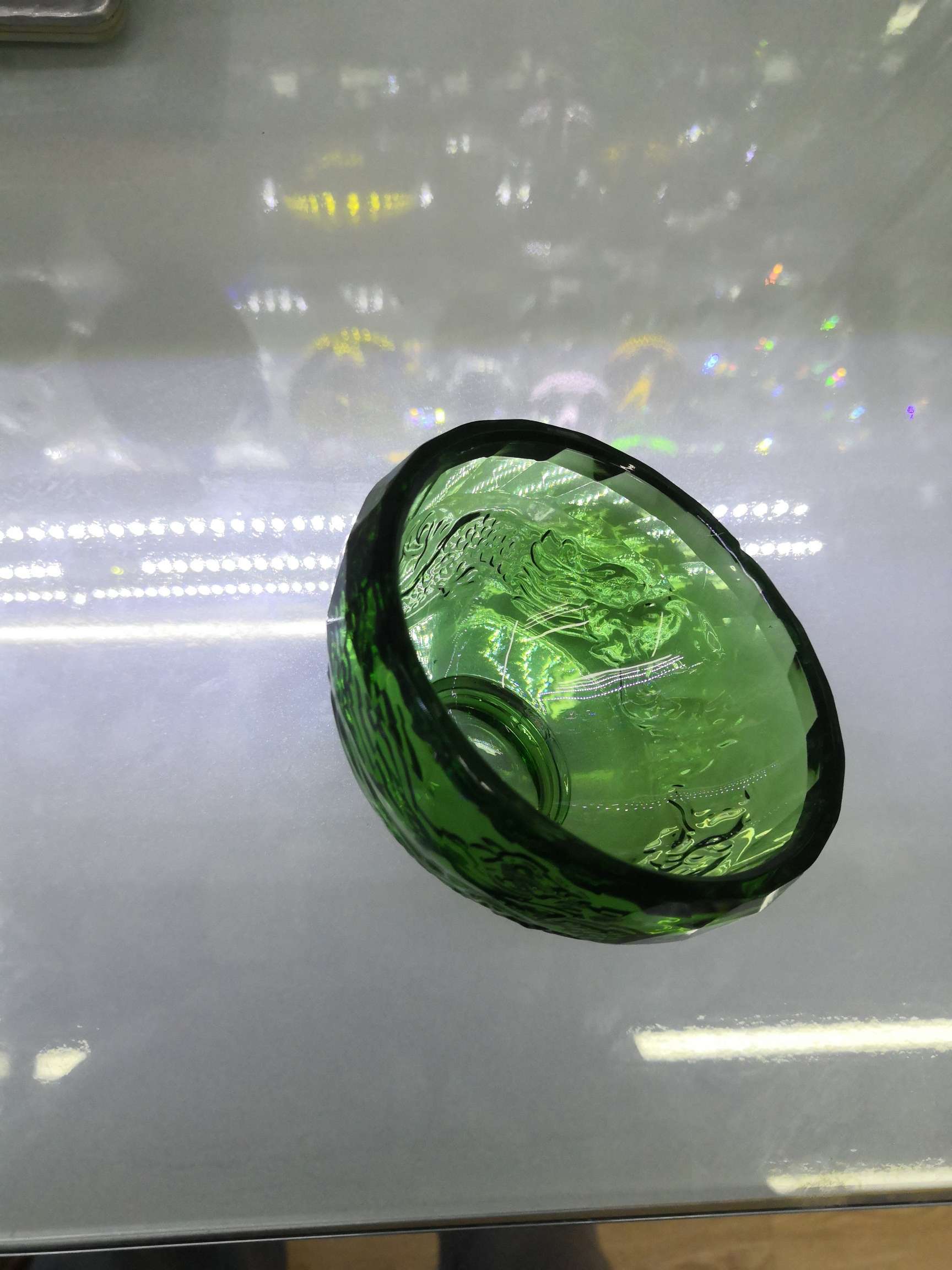 Yiwu yanfan crafts 7951 storefront para hombres y mujeres con el mismo tipo de tazón de cristal details Picture