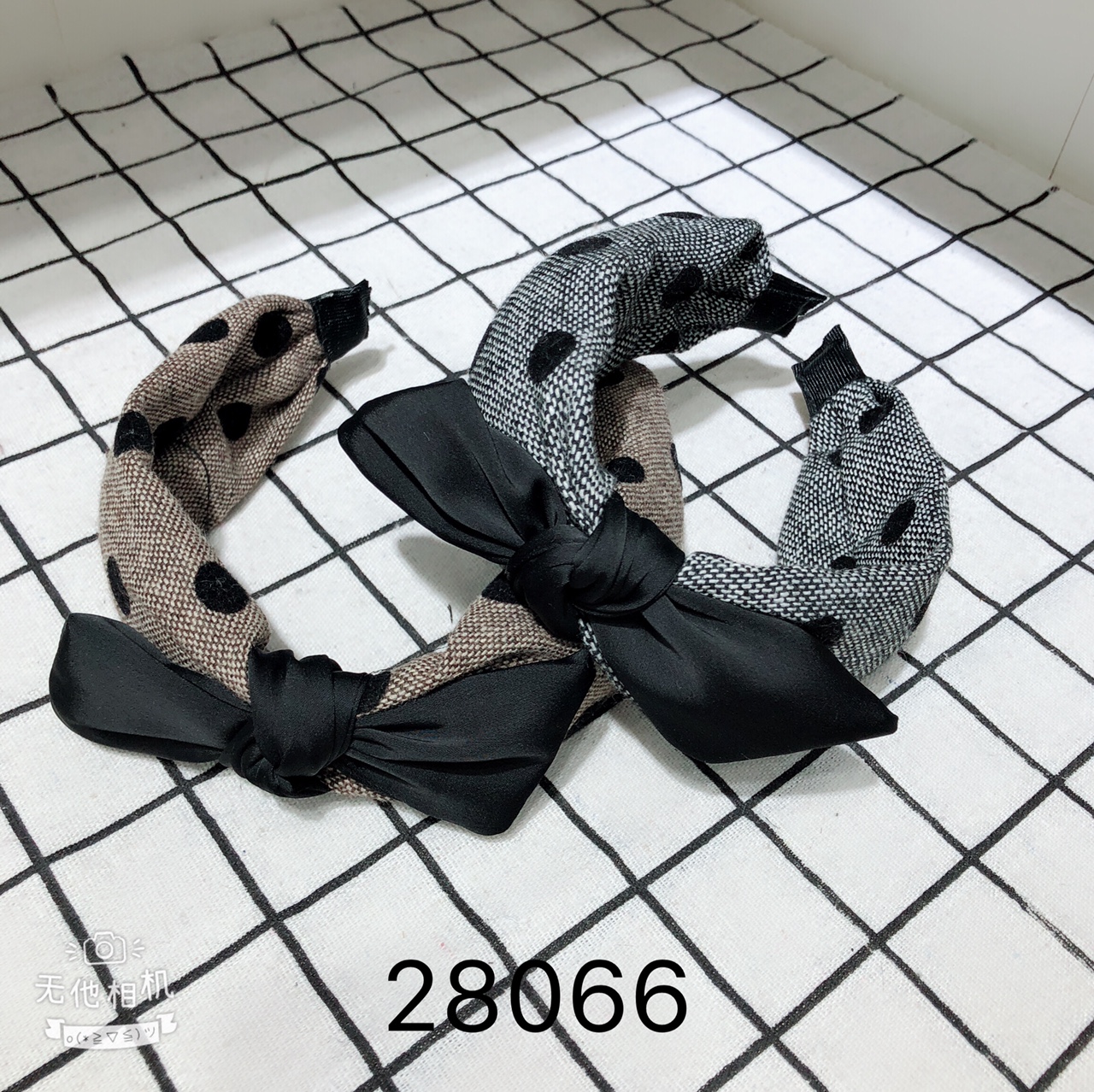 Hot-selling new hair accessories: Fashionable and versatile, simple hair band, elegant hair band, Korean-style hand-knotted fabric hair band, hair band 28066