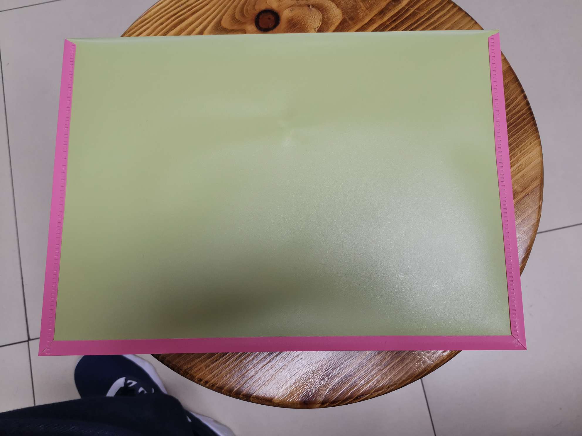 F10067A红色文件袋细节图