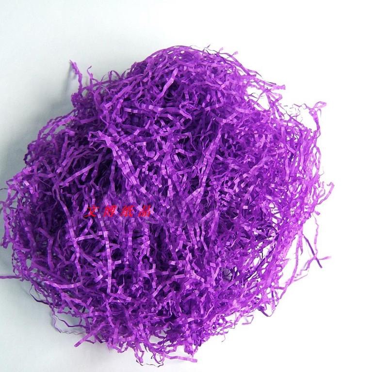 文博纸品 厂家直销 彩色纸丝 碎纸丝 填充纸丝 拉菲草 鸡窝草 礼品填充物 104