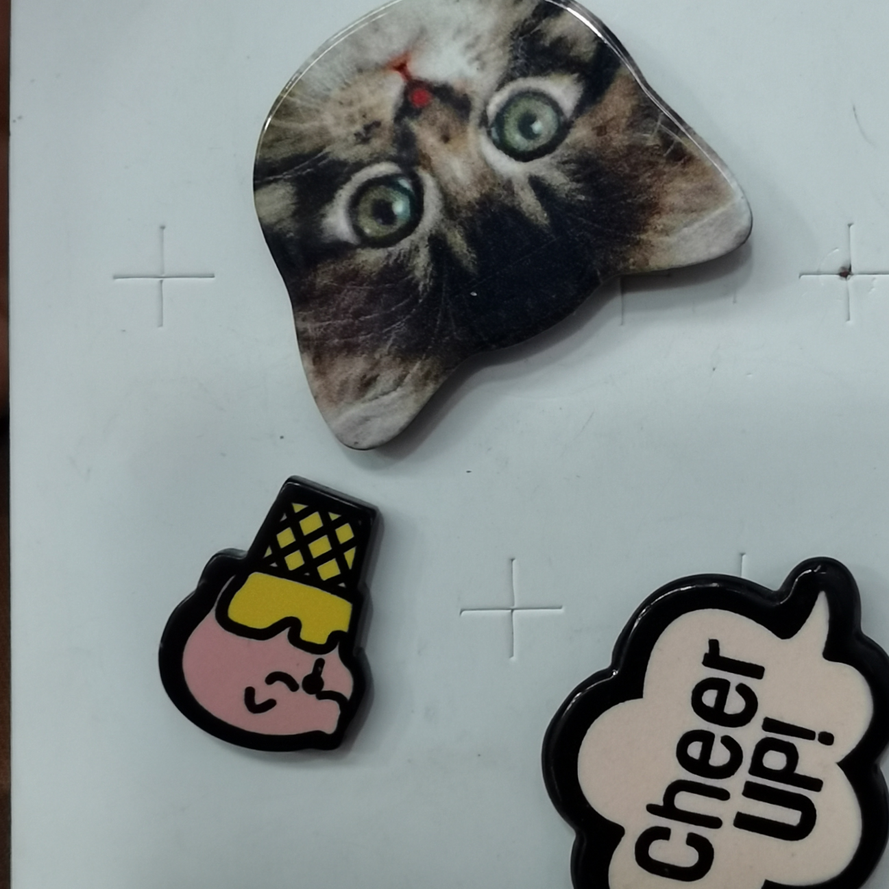 时尚超大流行饰品装饰胸针纸片款式01-007