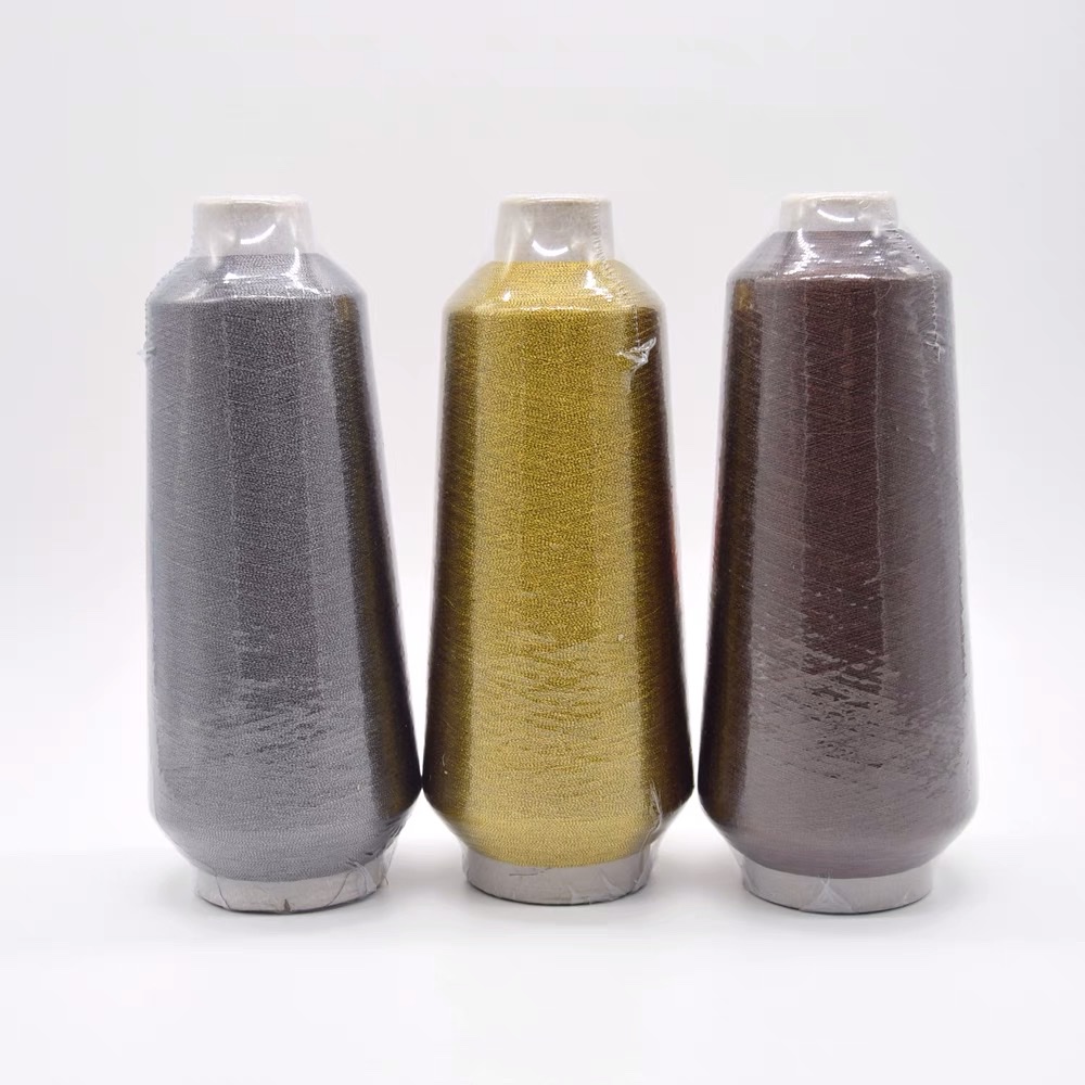 50D75D彩色超细金银线手工DIY金属线 亮金色金属丝电脑绣花金丝线详情图2