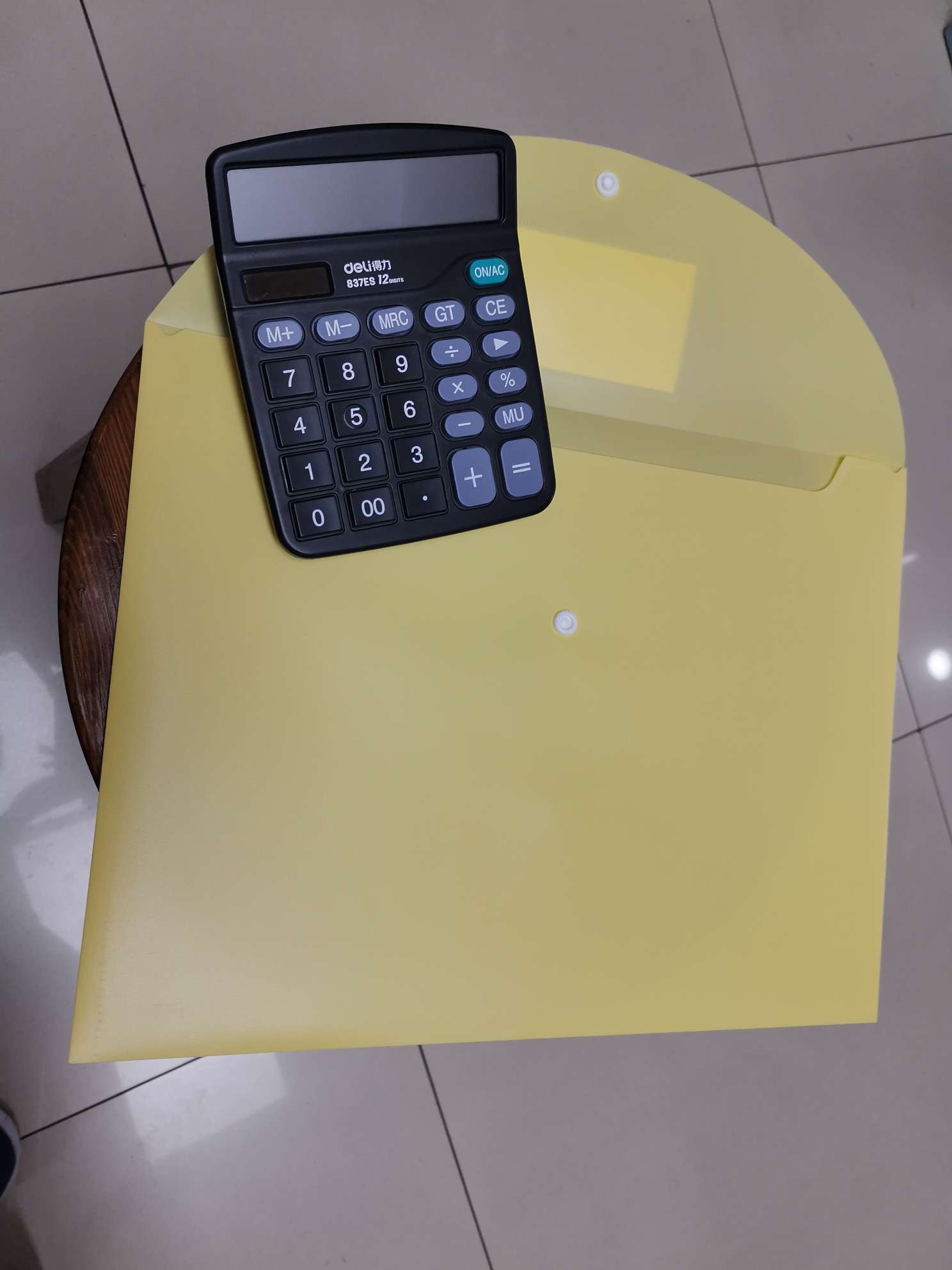 F1006F黄色文件袋详情图2