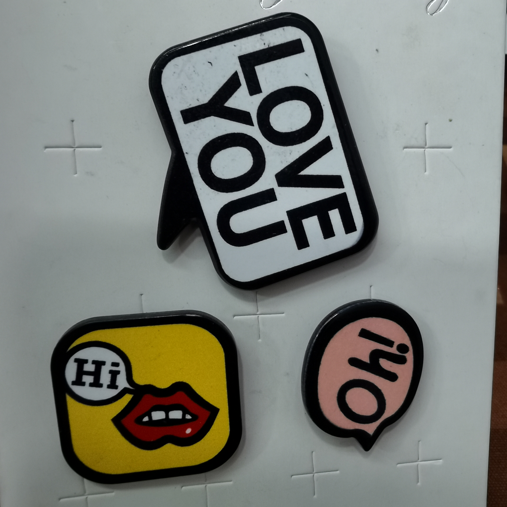 时尚超大流行饰品装饰胸针纸片款式01-004