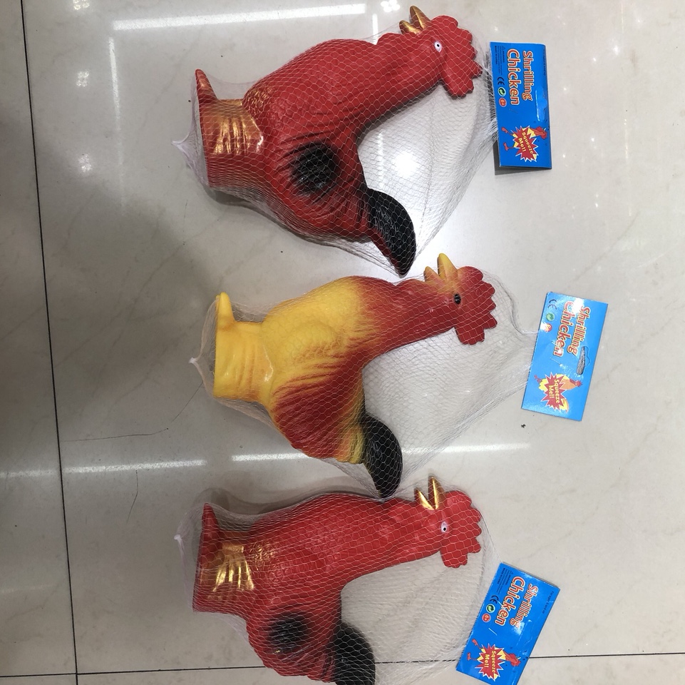 塘胶大公鸡进口玩具 益智玩具科教玩具儿童玩具