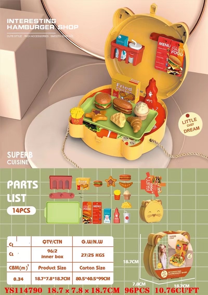 Backpack burger Specification image