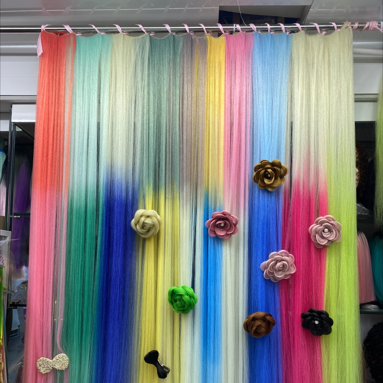 Colorful wig series products details Picture