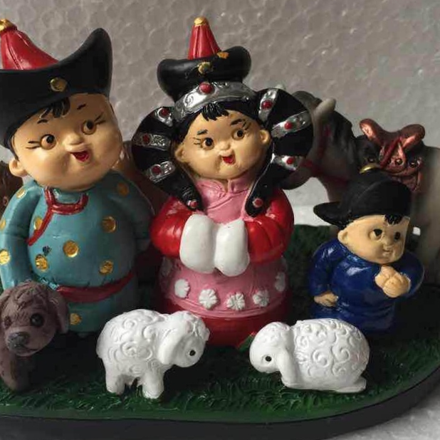 树脂蒙古特色工艺品