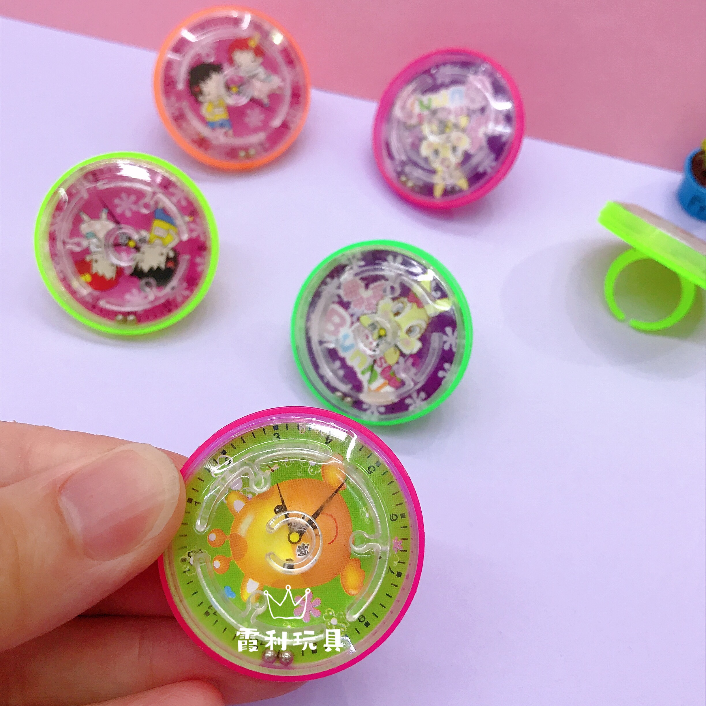 Maze ring, educational toy, children's plastic toy, gift niudan Item Picture