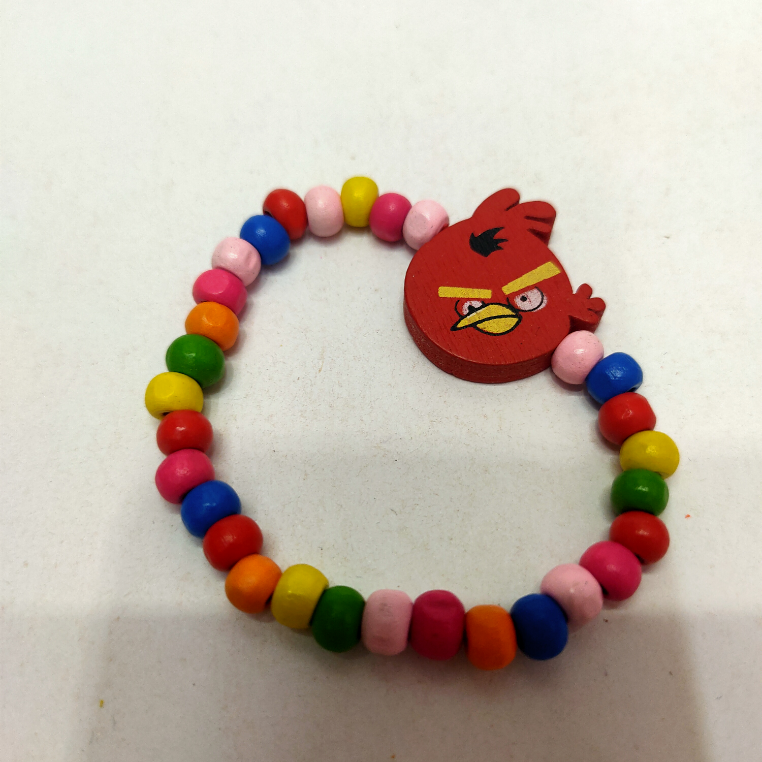 Manufacturers direct sales of wooden children's bracelets Angry Birds