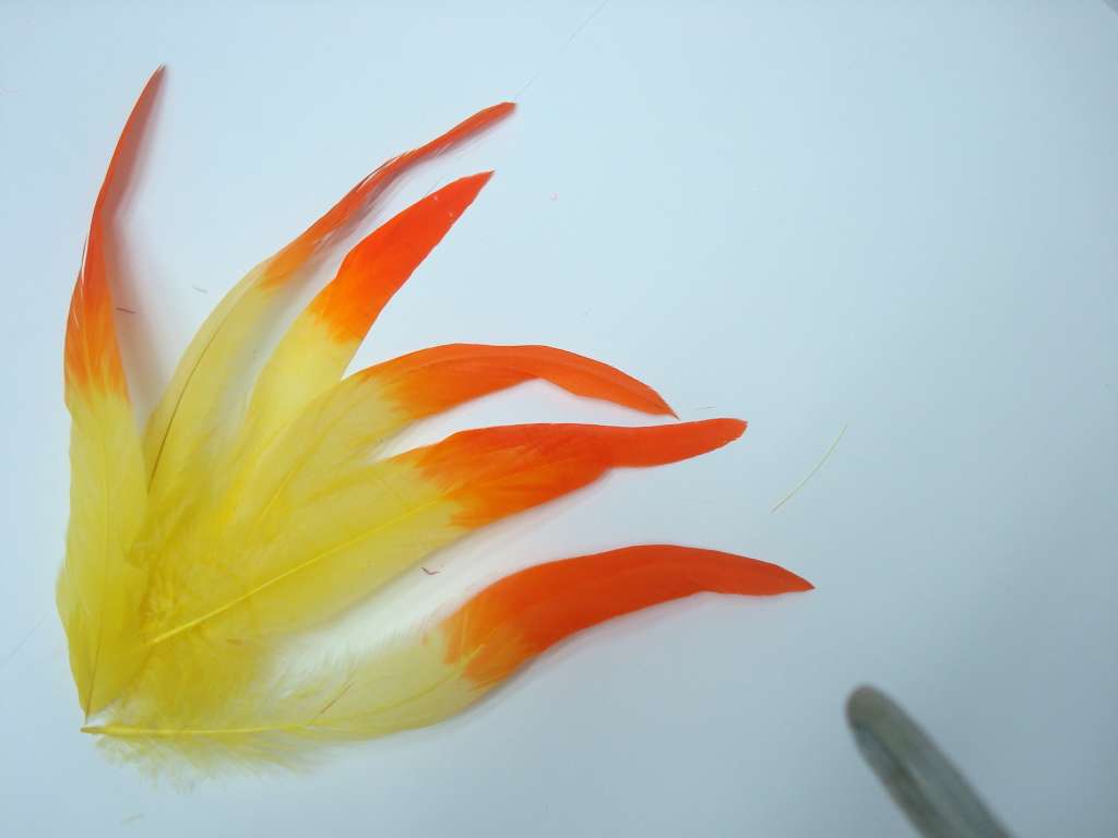 舞台演出服饰用品鸡尾毛染头，多色可染详情图2