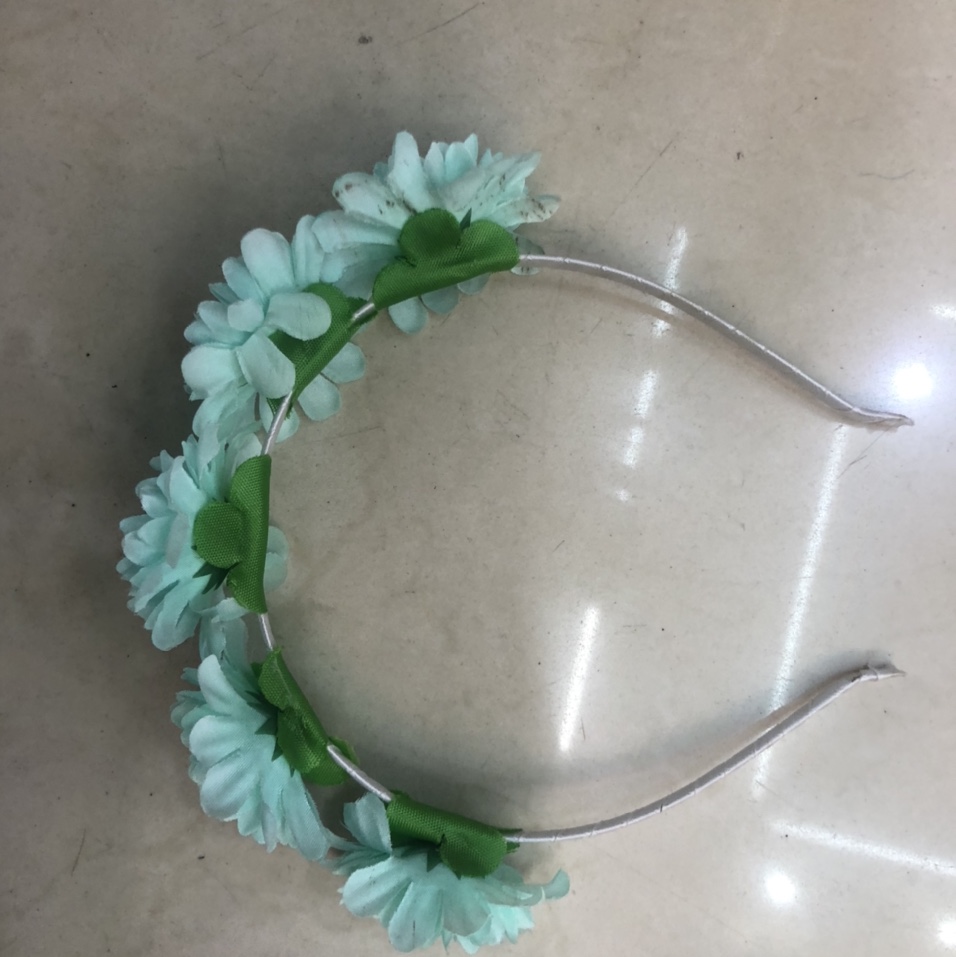 中号菊花头扣发饰