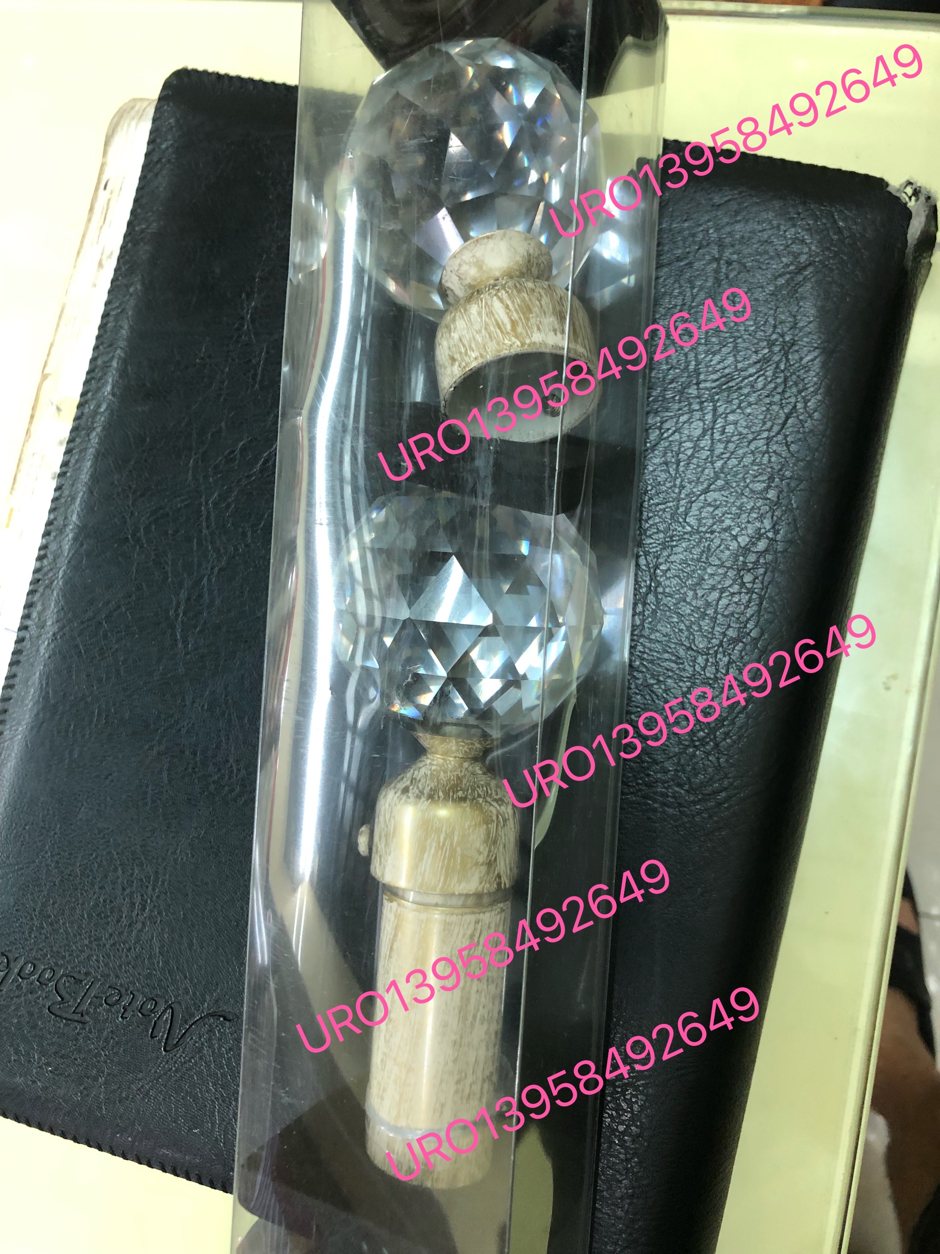 curtain rod with cheap price crystal curtain finials详情图6