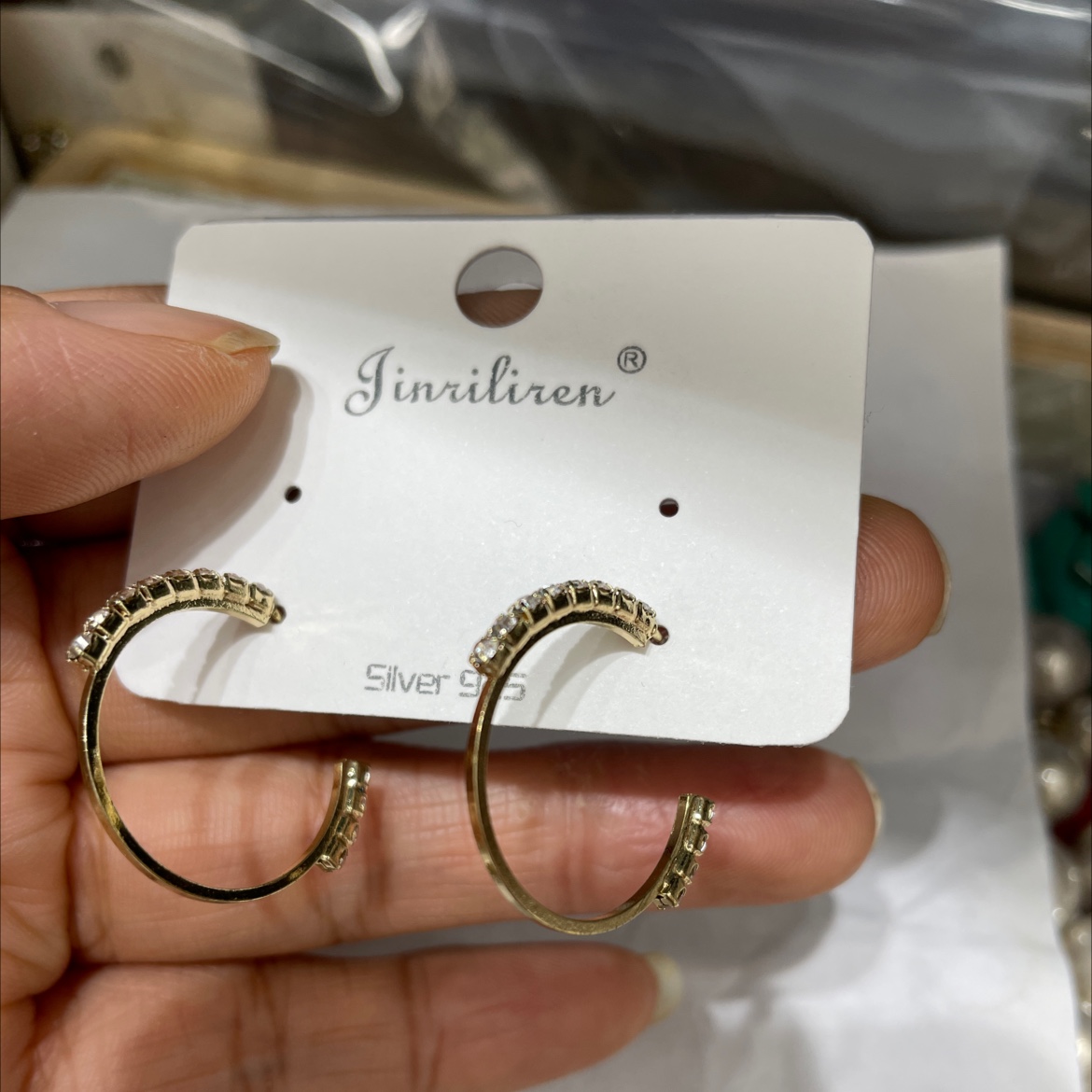 Today Beauty Korean earrings simple design style fashion