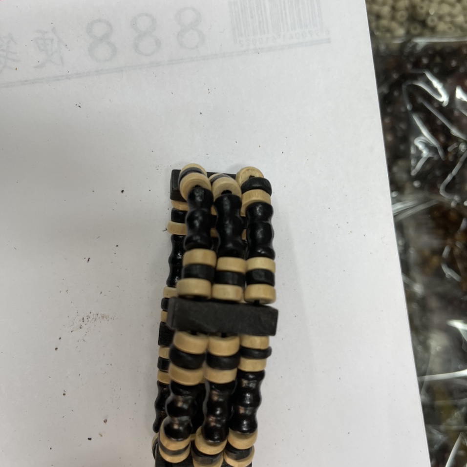 One-piece bracelet wooden jewelry