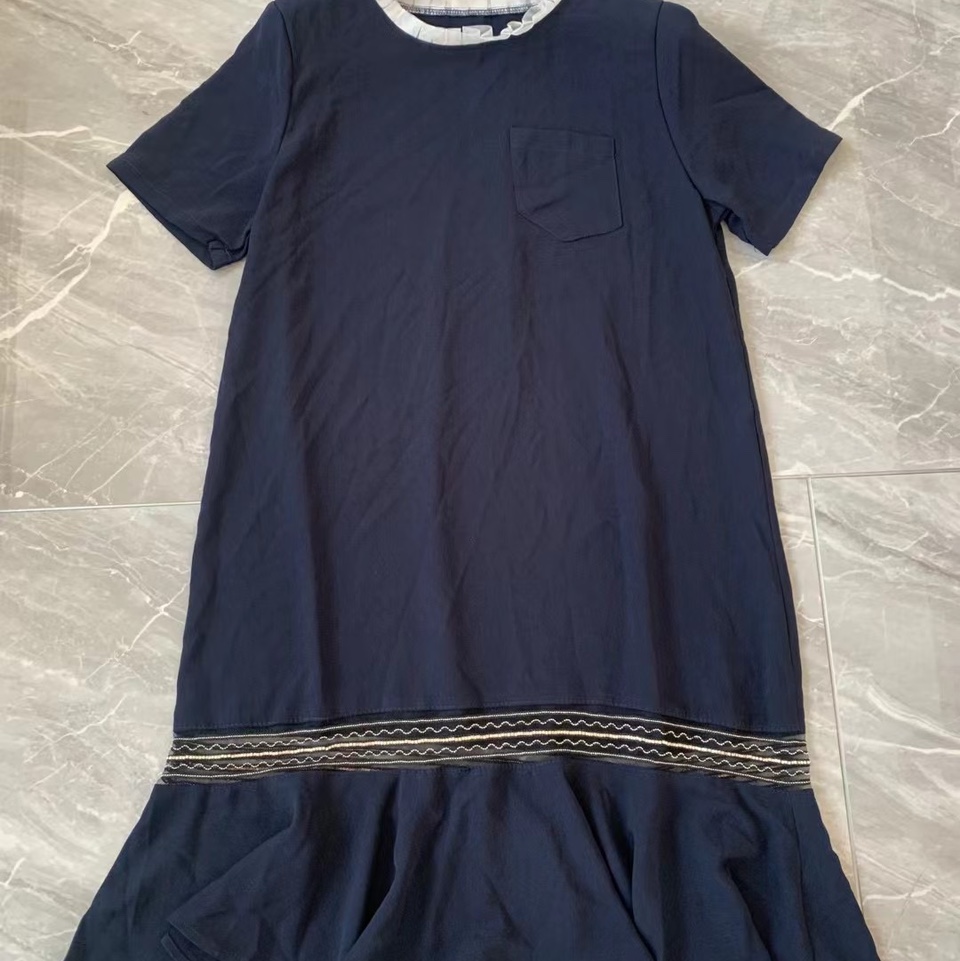 Navy blue dress