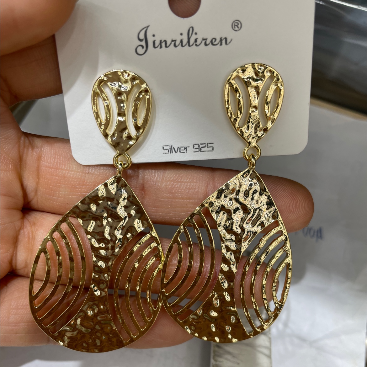 Today beauty Korean version of metal products series earrings fashion