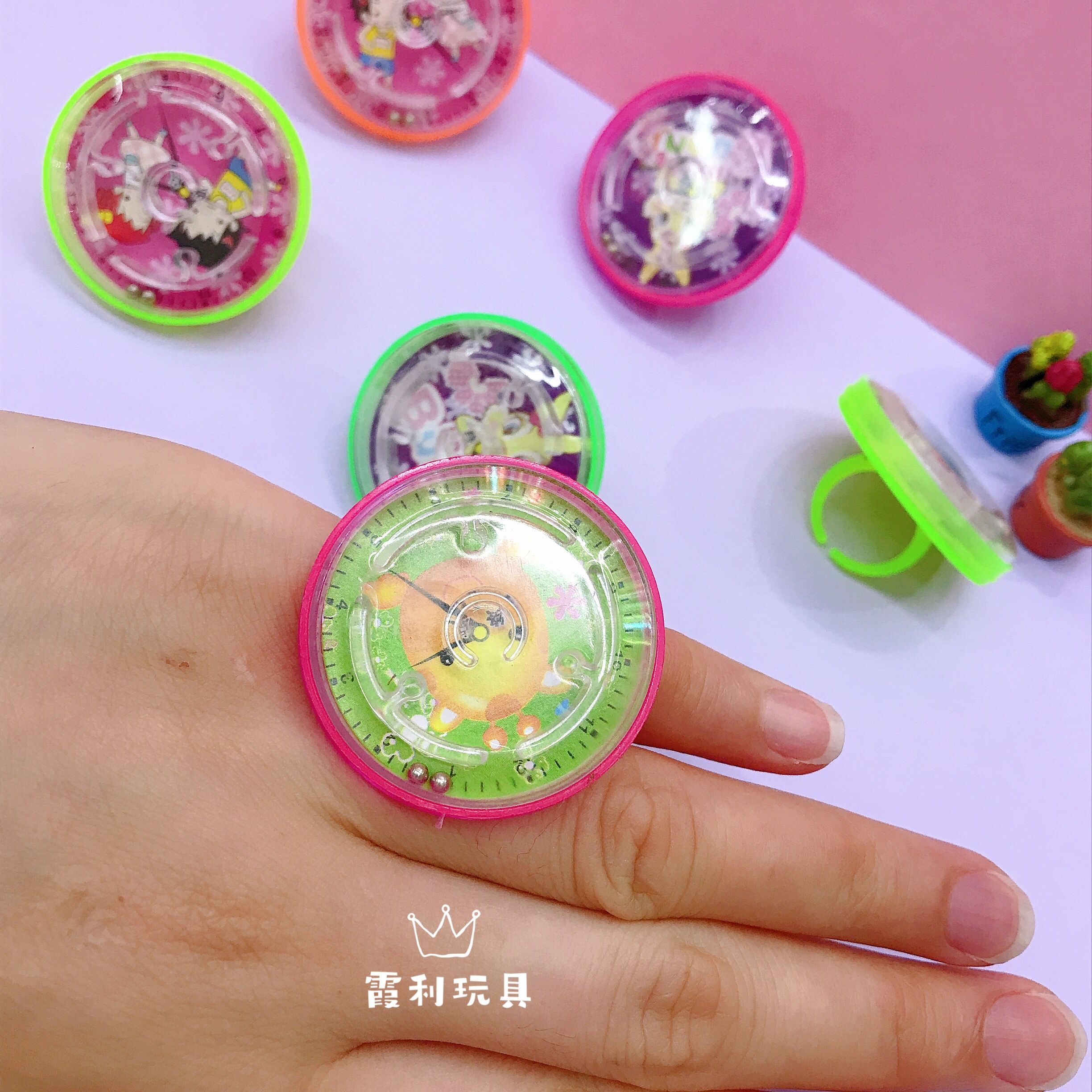 Maze ring, educational toy, children's plastic toy, gift niudan detail image 2