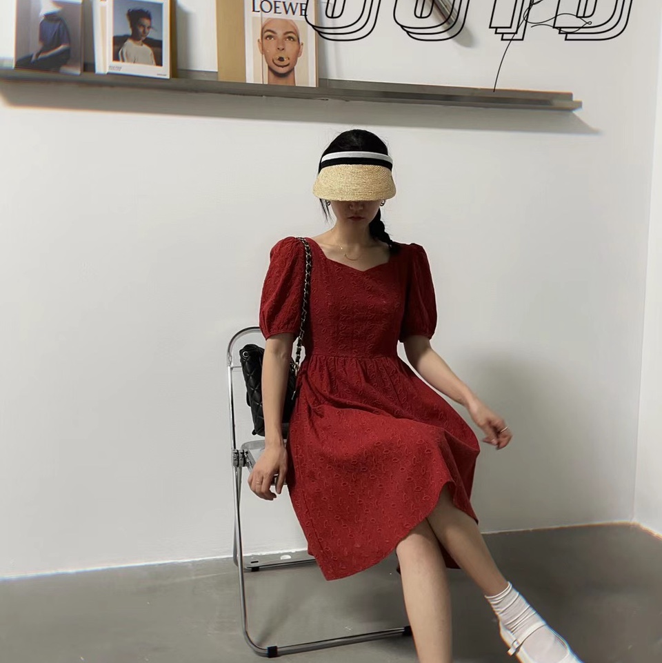 Big red is a dress
