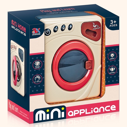 仿真儿童过家家玩具男孩女孩家具套装玩具电动灯光音乐洗衣机