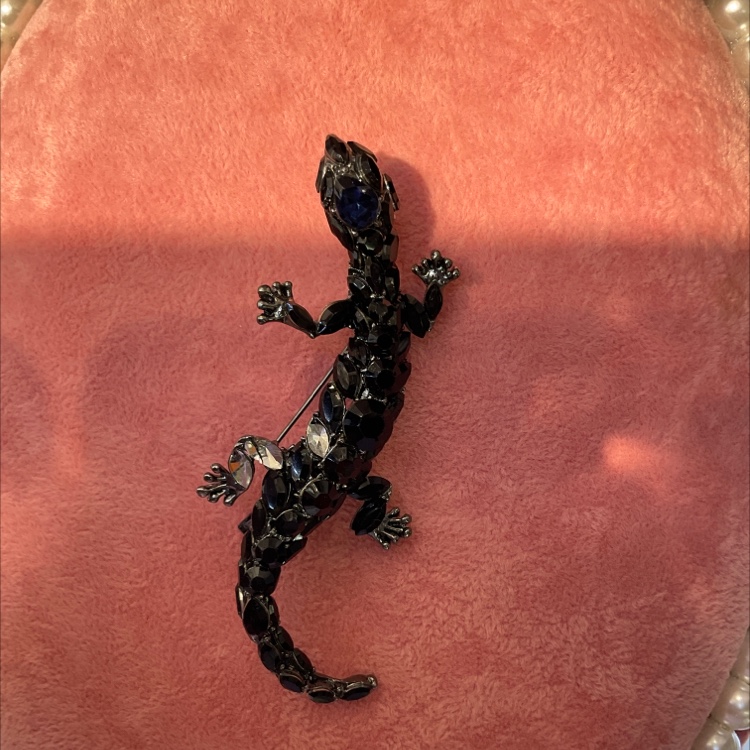 Gecko brooch with high quality fashion and high grade