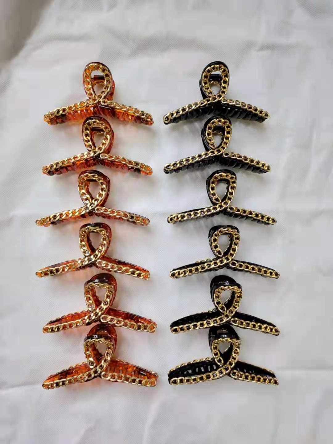 Adult hair accessory medium-sized hair clip 93 details Picture