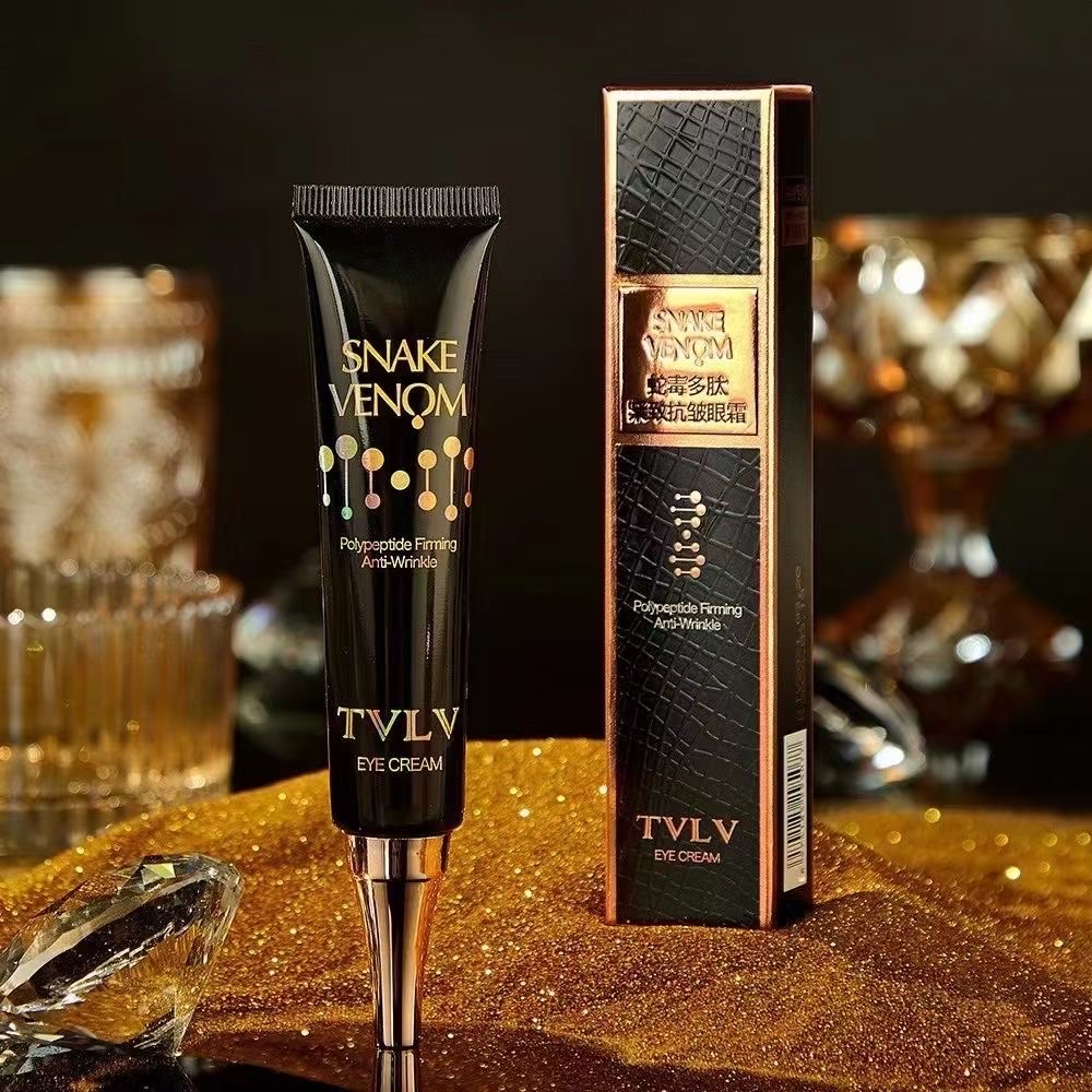 品 牌：TVLV
名 称： 蛇毒多肽紧致抗皱眼霜
型 号：9507
规 格：1支×40ml . 件/864支
功效：紧实详情1