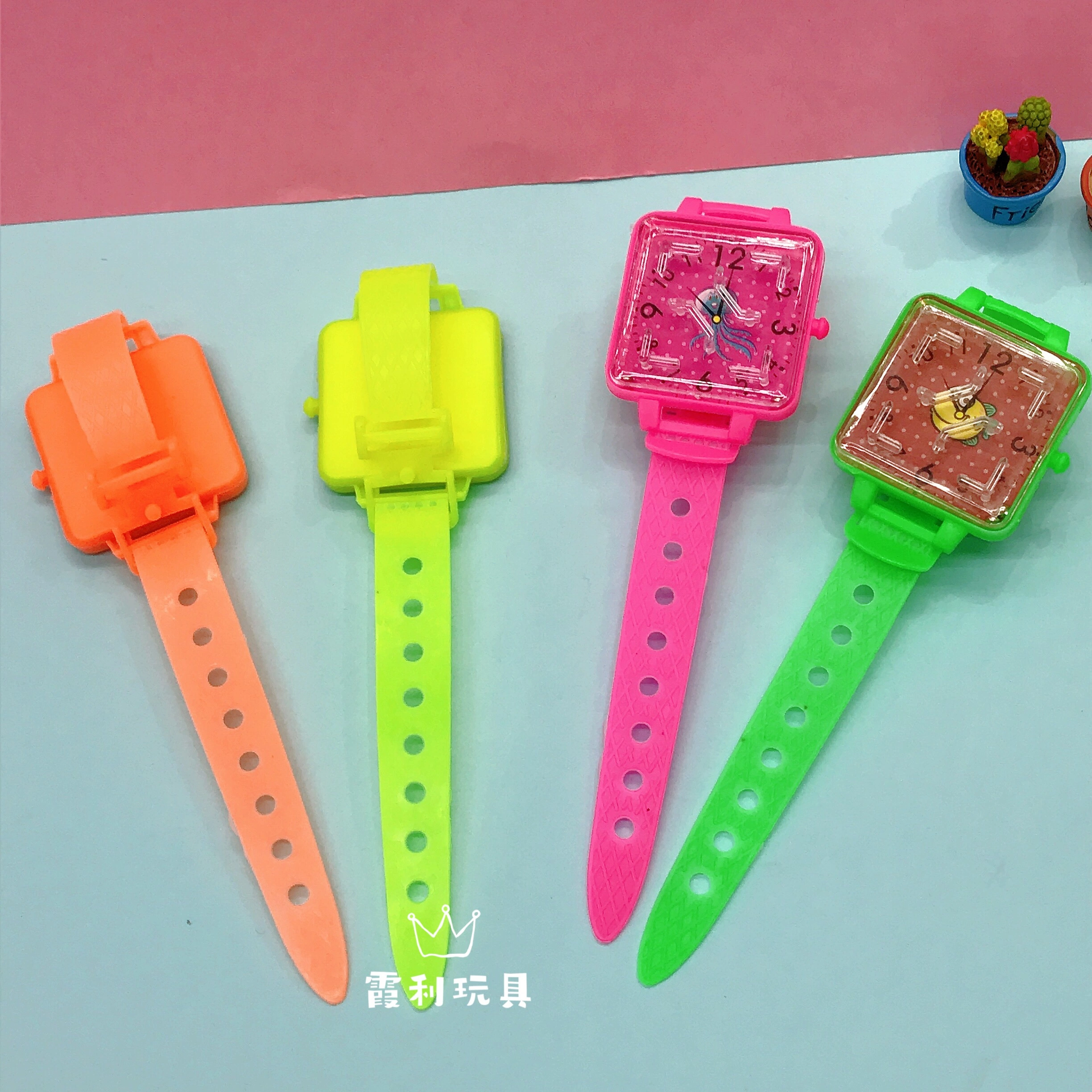 Square maze watch, children's plastic toy, gift gacha detail image 2