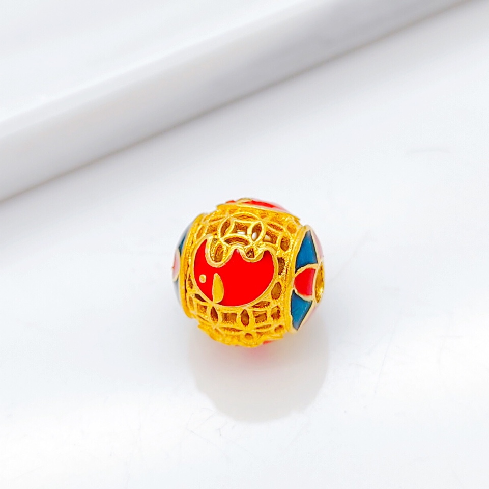 镂空烤蓝配件，古法系列