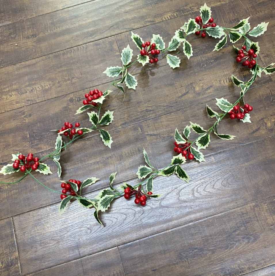 Red fruit 7 ends with iron wire 2442345