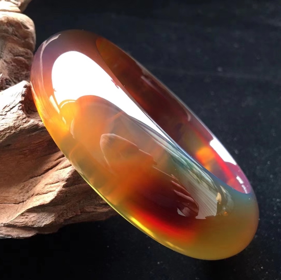 Blood Amber bracelet