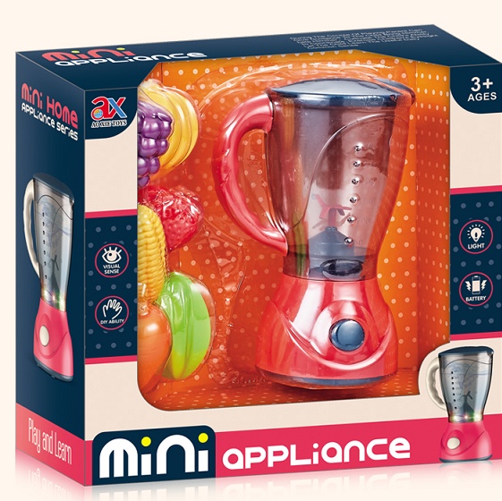 仿真儿童过家家玩具男孩女孩家具套装玩具电动大果汁机6711a