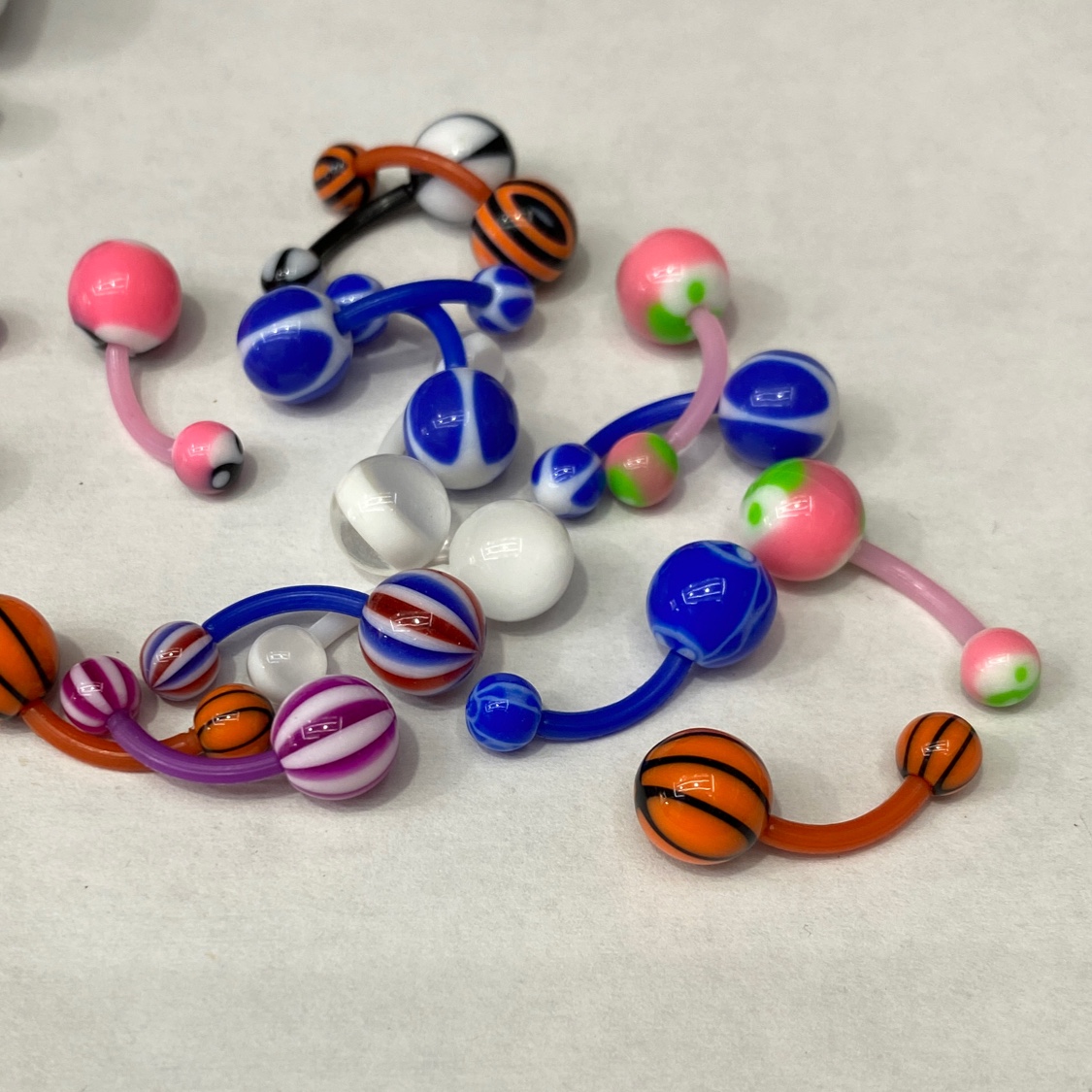 2021穿刺饰品新款潮流气质时尚亚克力肚脐钉饰品