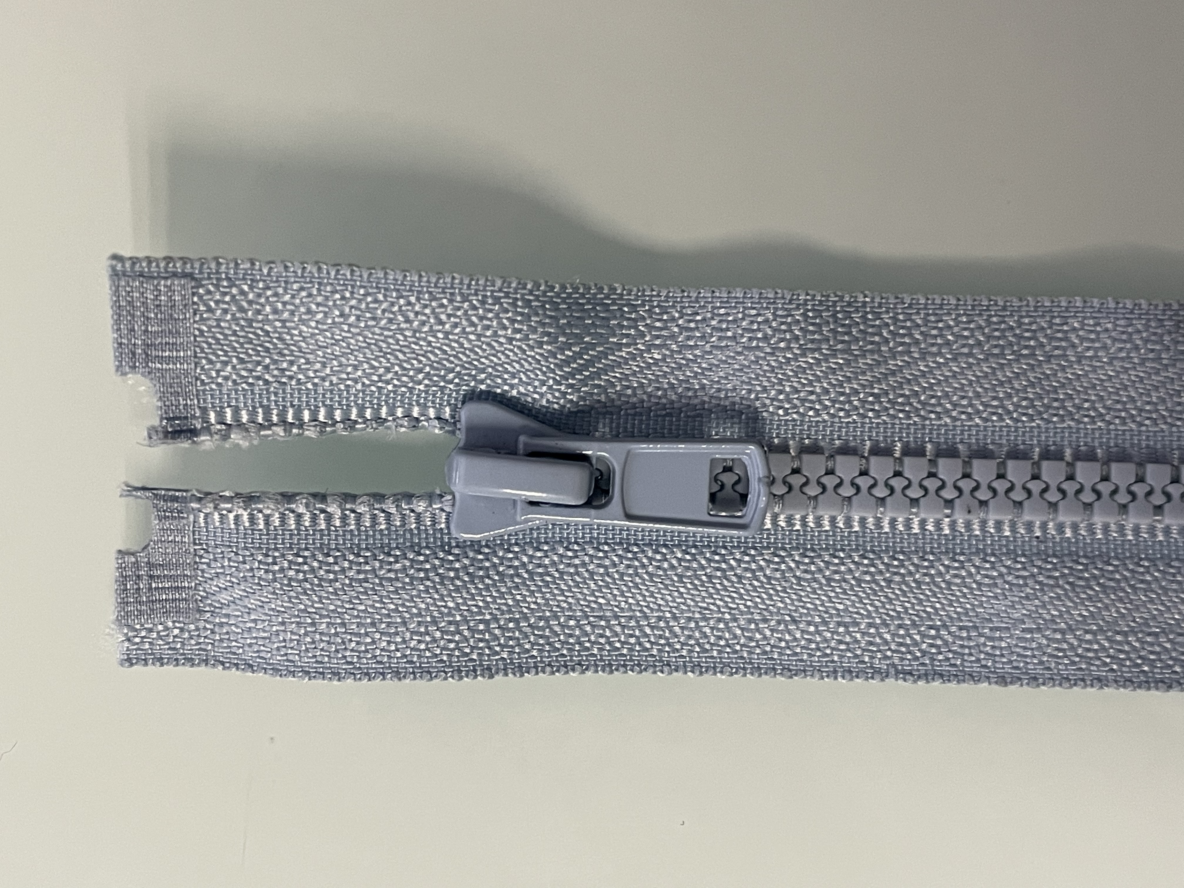 No. 3 plastic grease open zipper details Picture