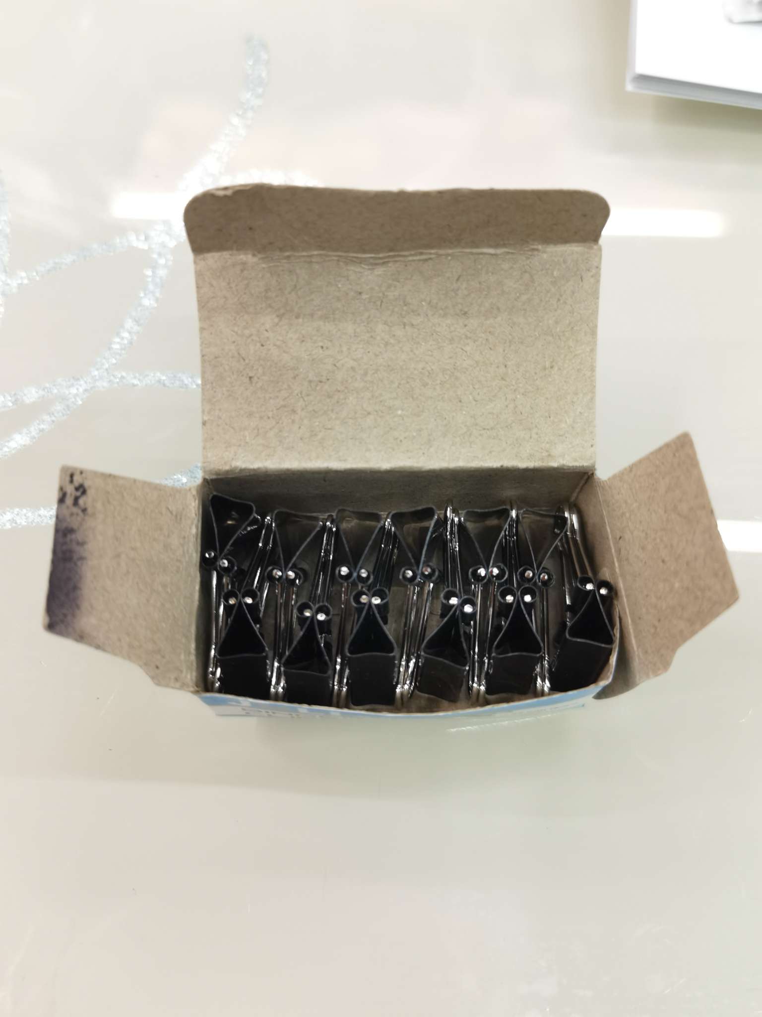 长尾夹大号彩多功能鱼尾夹小清新中号燕尾夹票夹票据文件书夹子办公文具固定整理夹强力试卷夹凤尾夹15mm详情图3