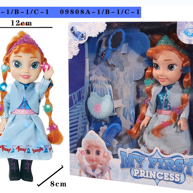 Empelling dolls girl toys princess series con luces con música multimodel mix 09808b-1
