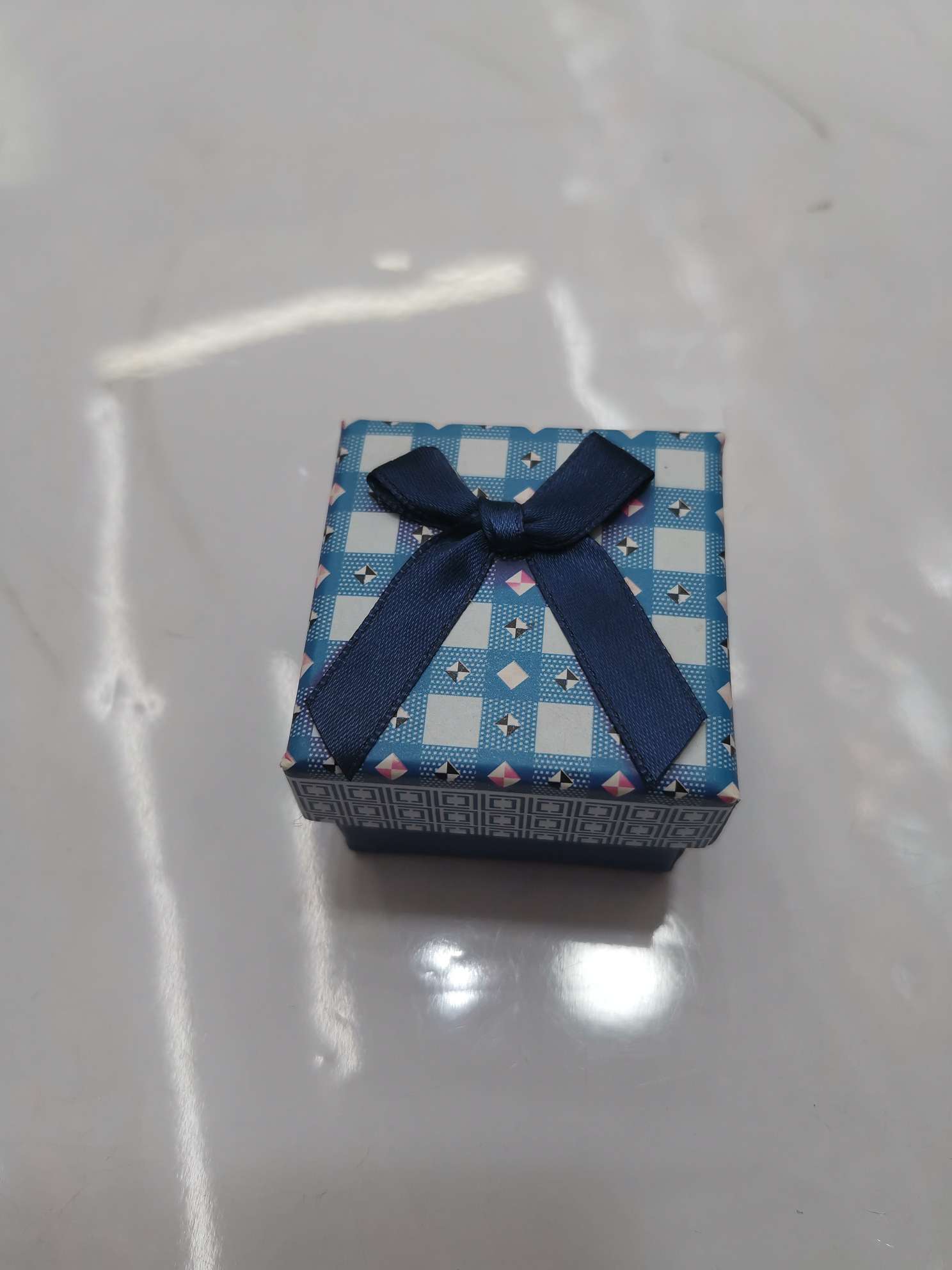 蝴蝶结戒指盒11白底实物图