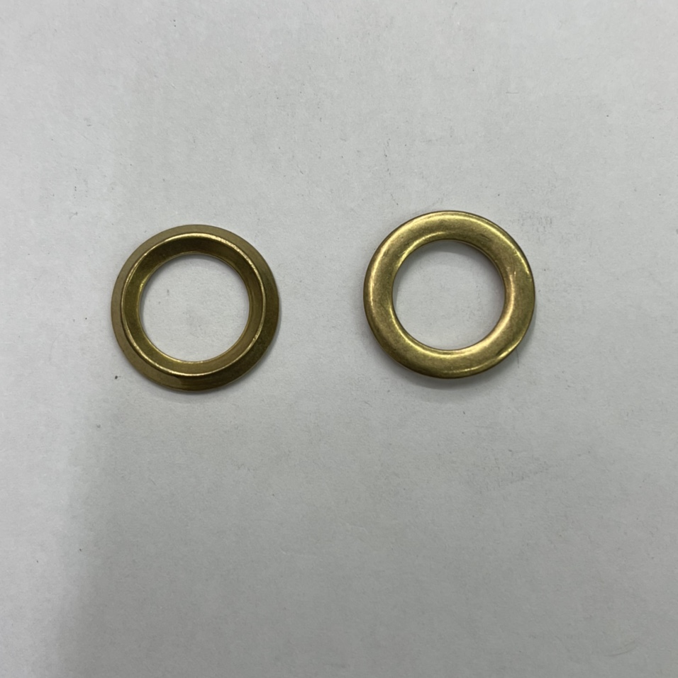 Aotong Accessories EZ00214 Hollow single side angular round earrings necklace copper accessories thumbnail
