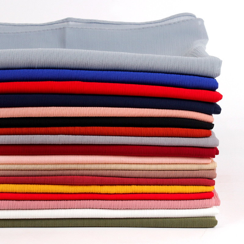 High-quality pearl chiffon scarves, solid-color long gauze scarves, solid-color shawls and headscarves for foreign trade bestsellers Item Picture